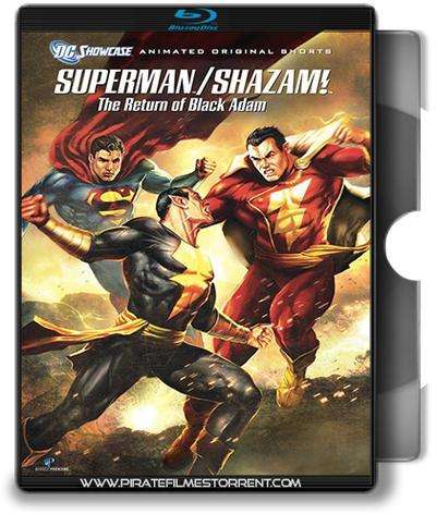 DC Showcase Superman e Shazam O Retorno do Adão Negro