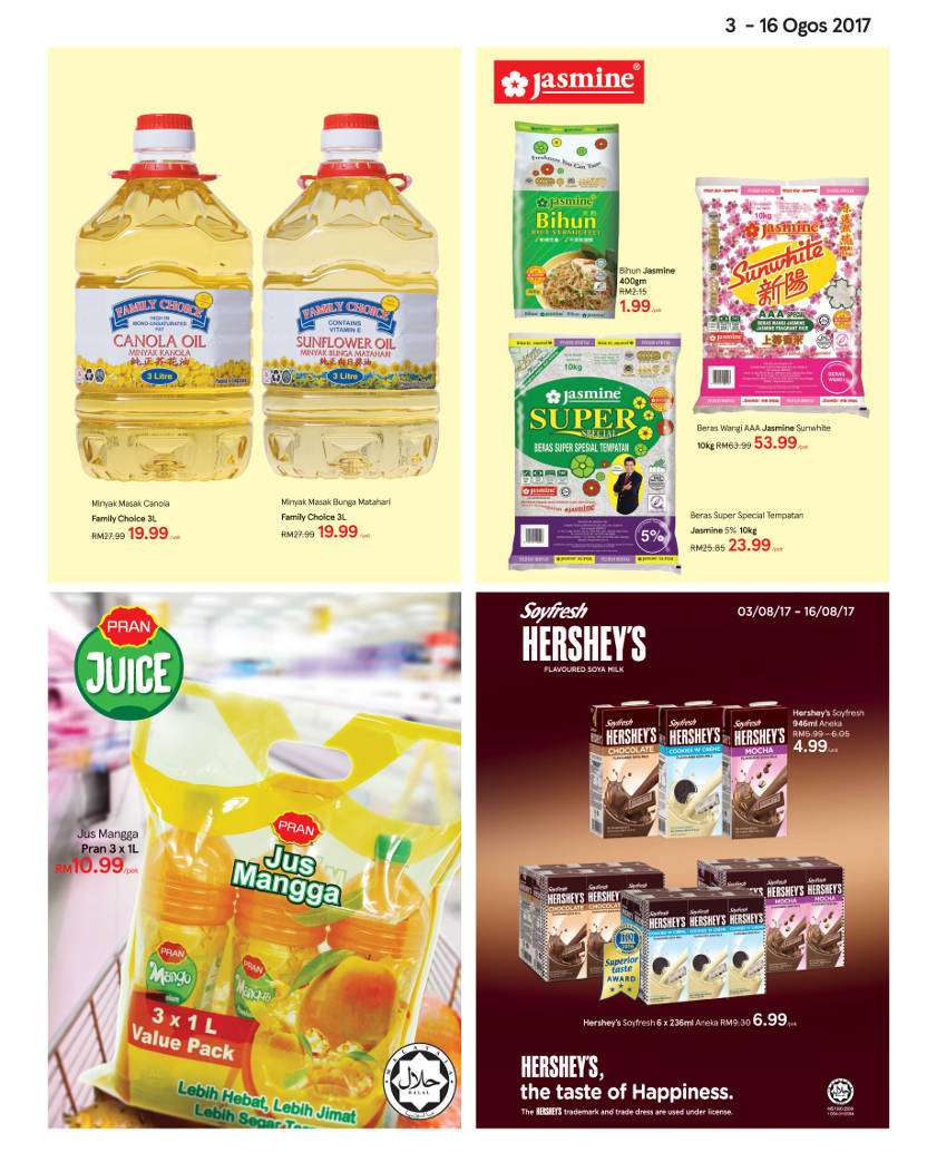 Tesco Malaysia Weekly Catalogue (3 August 2017 - 9 August 2017)