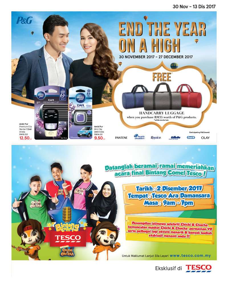 Tesco Malaysia Weekly Catalogue (30 Nov 2017 - 6 Dec 2017)