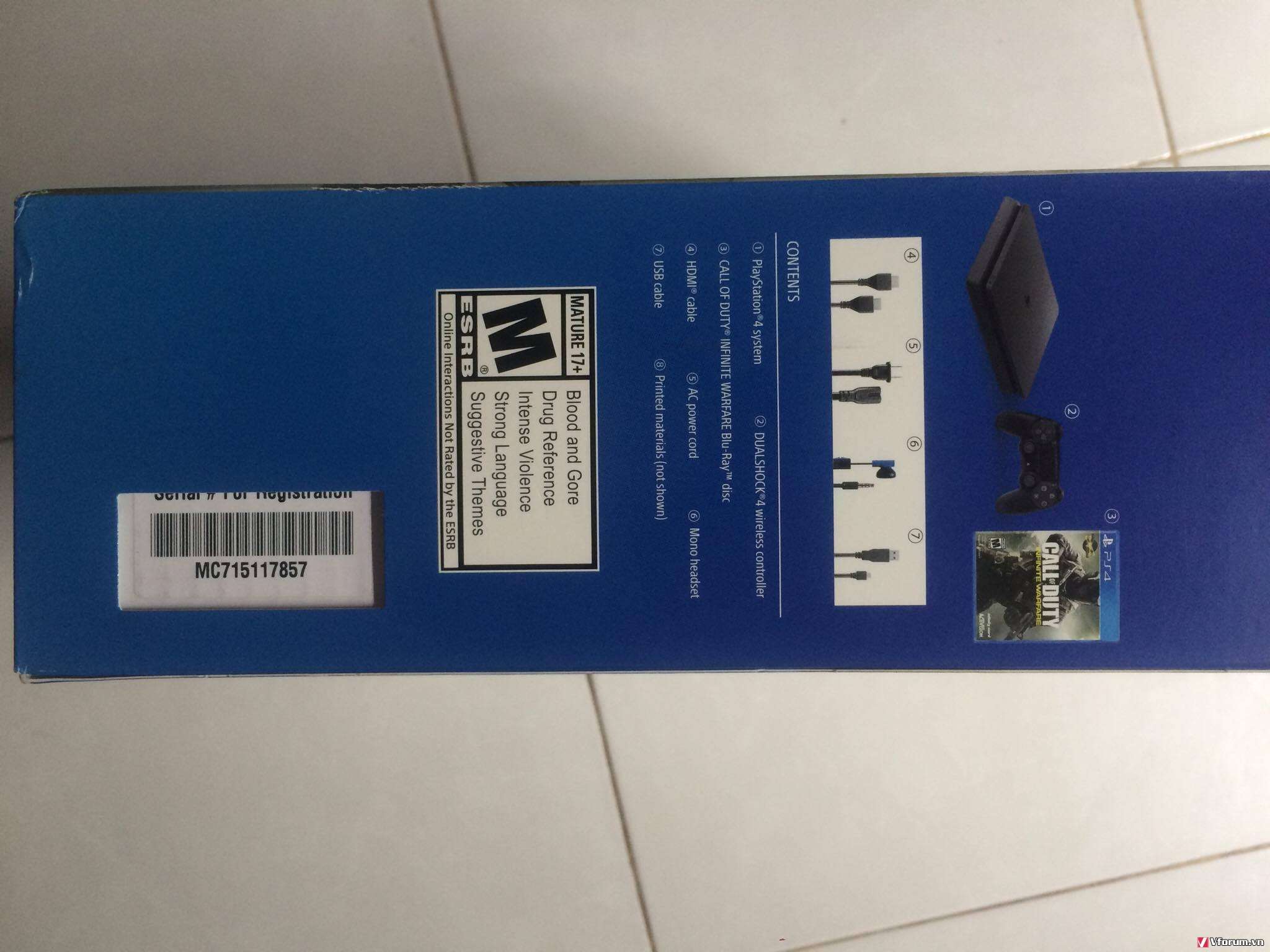 Bán Sony PS4 500GB Jetblack new 100%, Hàng xách tay Mỹ - 1