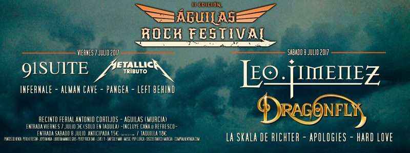 Cartel águilas rock festival