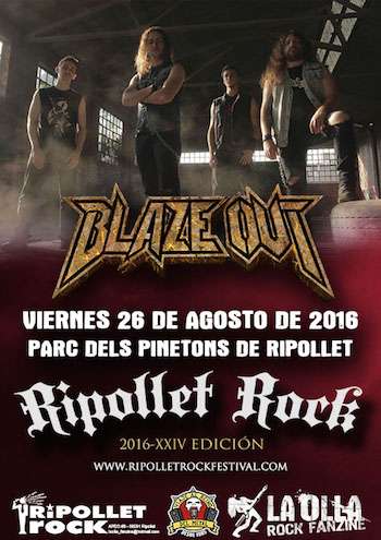 Ripollet Rock 2016 - Blaze Out