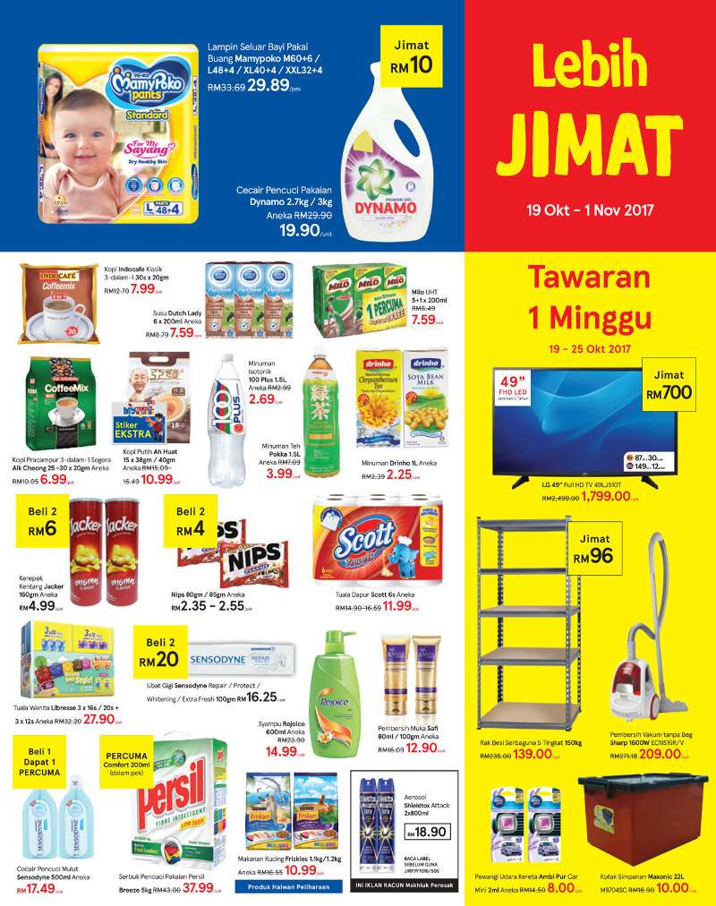 Tesco Malaysia Weekly Catalogue (19 Oct 2017 - 25 Oct 2017)