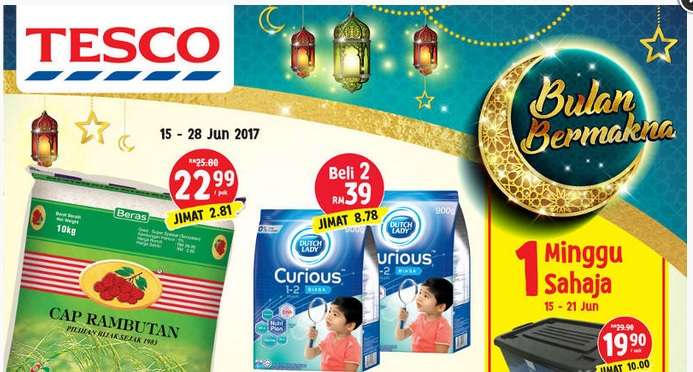 Tesco Malaysia Weekly Catalogue (15 June 2017 - 21 June 2017)