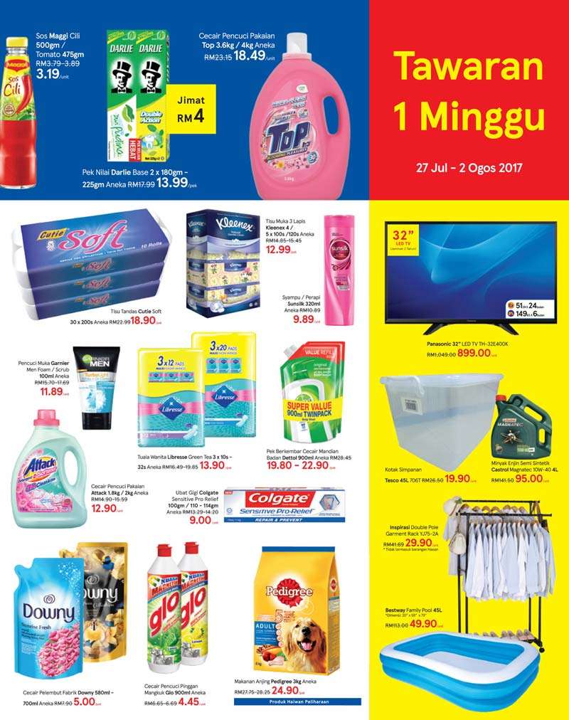 Tesco Malaysia Weekly Catalogue (27 July 2017 - 2 Aug 2017)