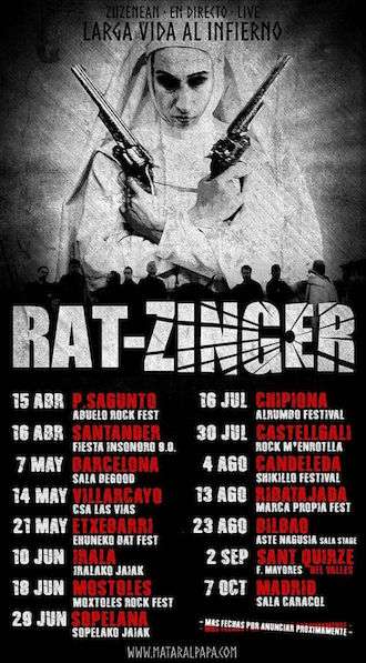 Rat-Zinger próximas fechas
