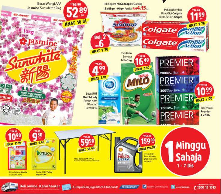 Tesco Malaysia Weekly Catalogue (1 December - 7 December 2016)