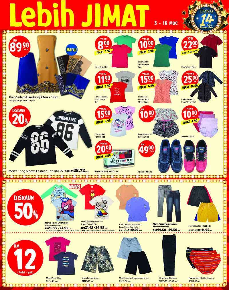 Tesco Malaysia Weekly Catalogue (3 March - 9 March 2016)