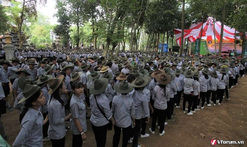 Quảng Ngãi:
Hơn 6.000 huynh trưởng, đoàn sinh dự trại Lục Hòa