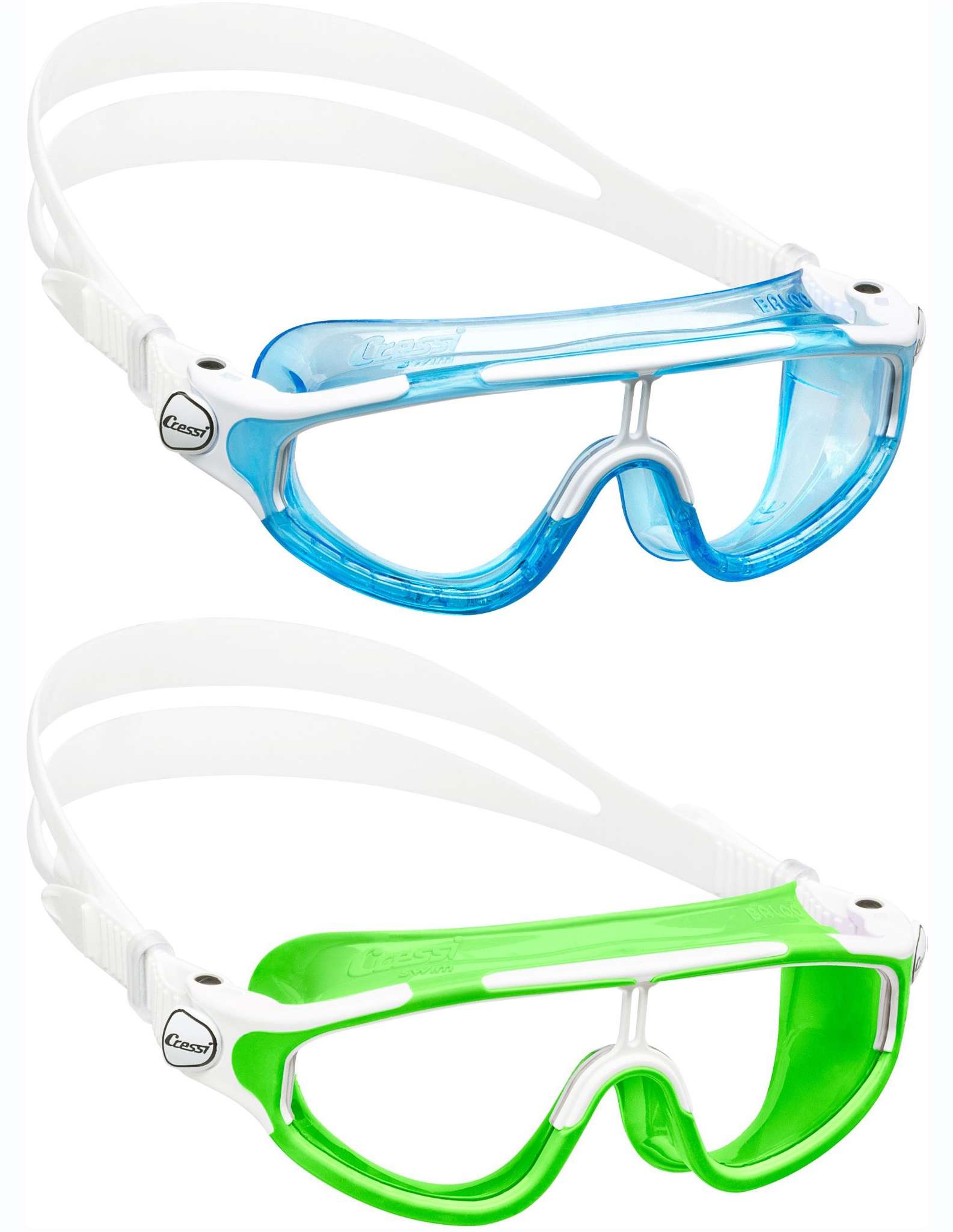 Cressi Baloo Gafas de natación Unisex niños