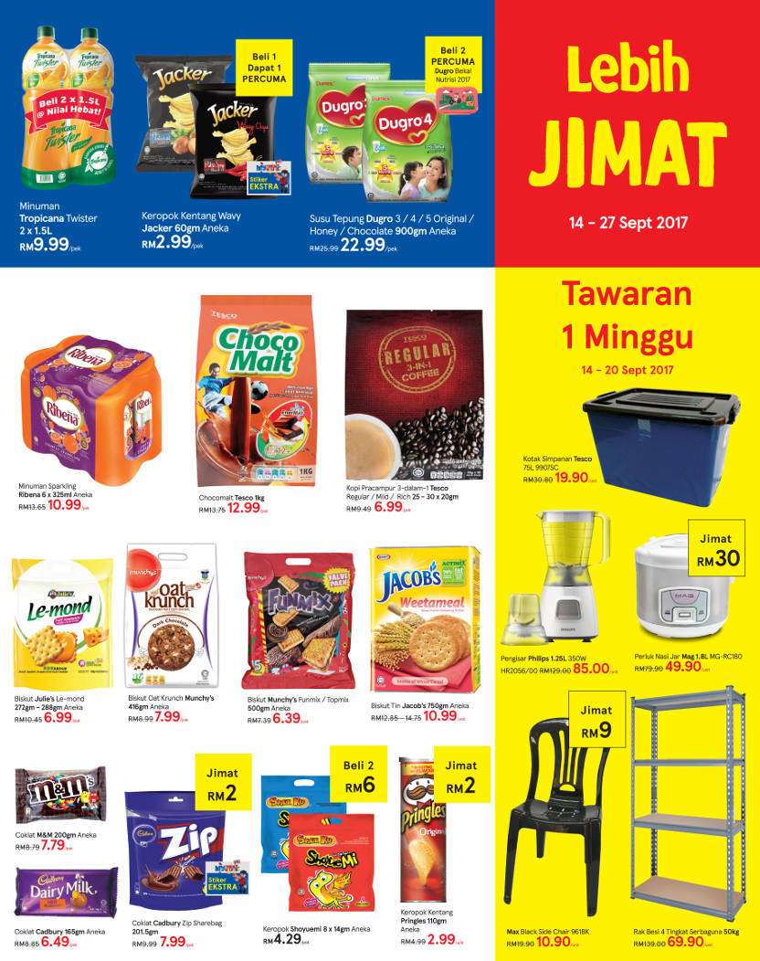 Tesco Malaysia Weekly Catalogue (14 Sep 2017 - 20 Sep 2017)