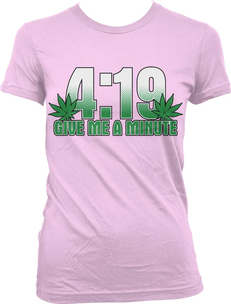 Weed Pot MaryJane 420 Funny Sayings Juniors V-neck T-shirt Details about   That's How I Roll