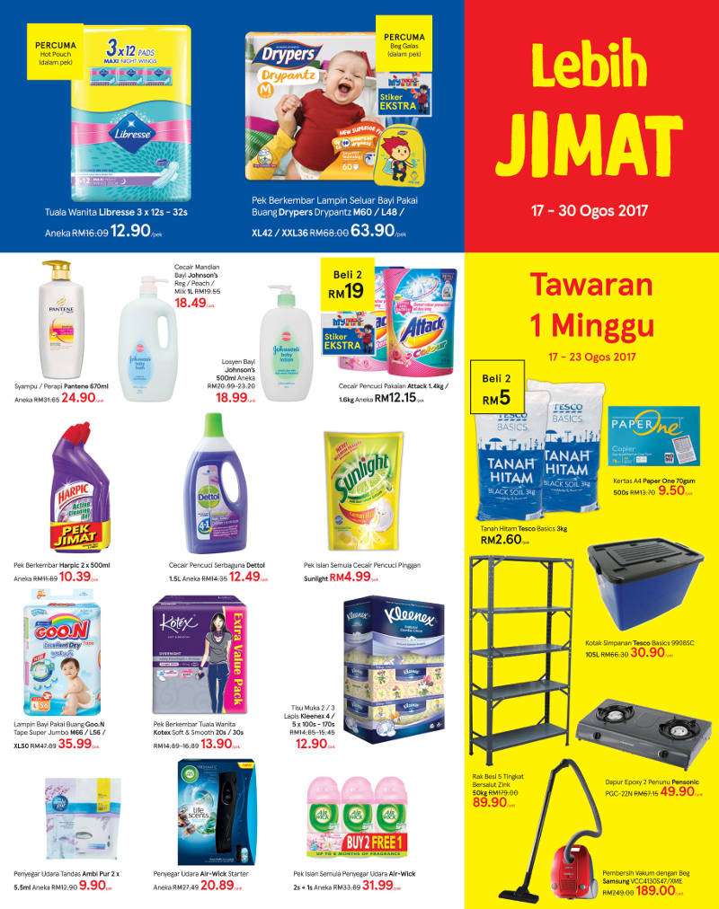 Tesco Malaysia Weekly Catalogue (17 Aug 2017 - 23 Aug 2017)