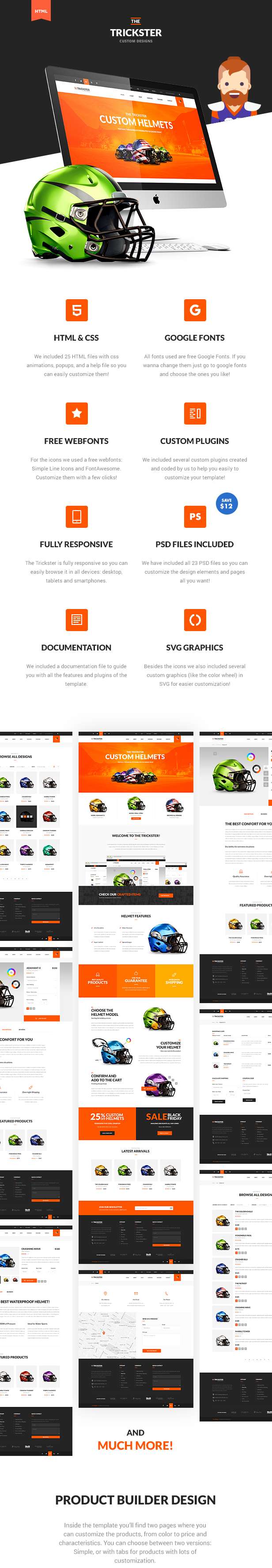 The Trickster - Multipurpose HTML Product Builder and Shop - 7