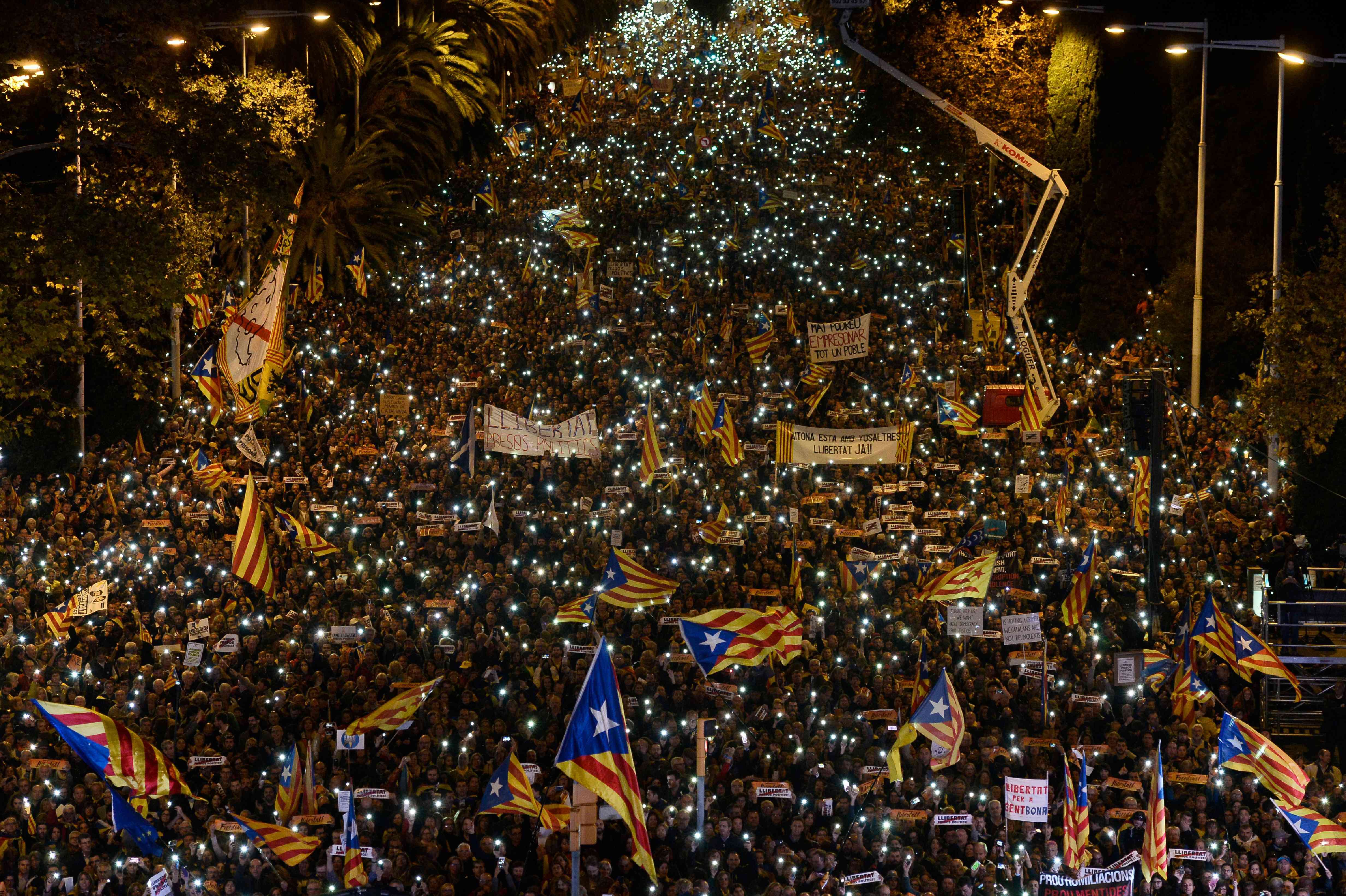 Protestas Catalanes