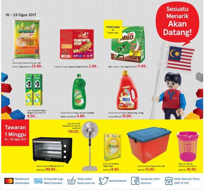 Tesco Malaysia Weekly Catalogue (10 Aug 2017 - 16 Aug 2017)