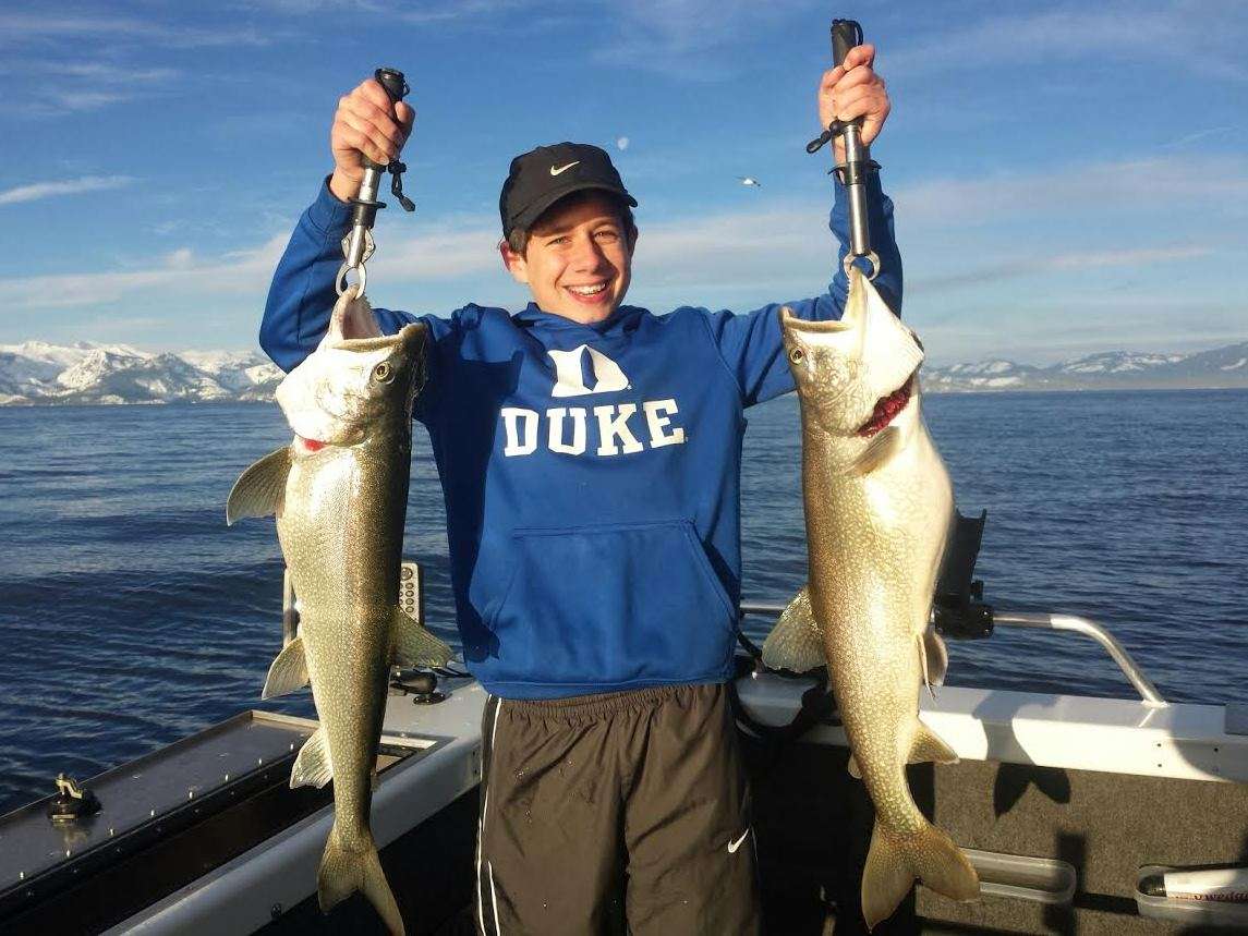 Spring bite is good for our Lake Tahoe fishing charters!