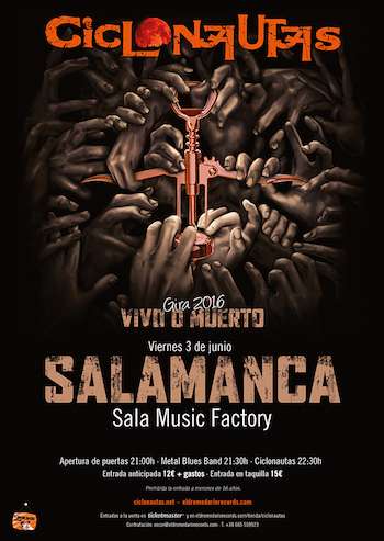 Ciclonautas - Salamanca cartel
