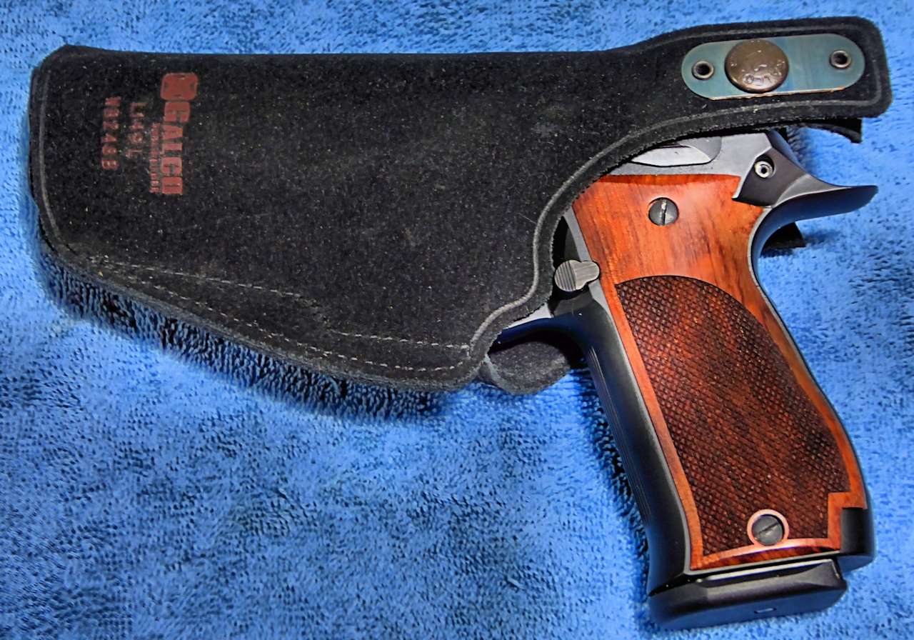Belt Clip-on Holster SAR K2 9mm & 45 Full Sized Pistol 