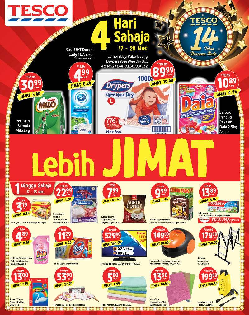 Tesco Malaysia Weekly Catalogue (17 March - 23 March 2016)