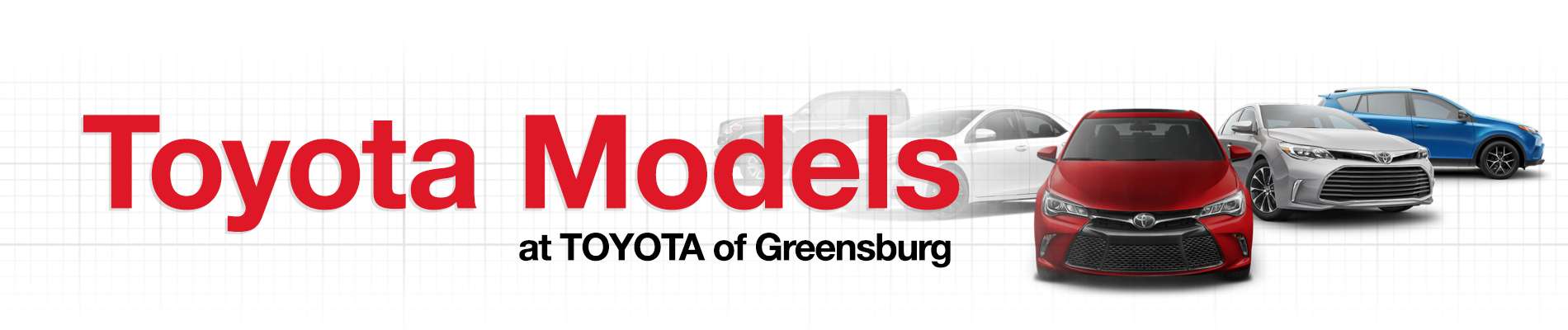 Toyota of Greensburg Models