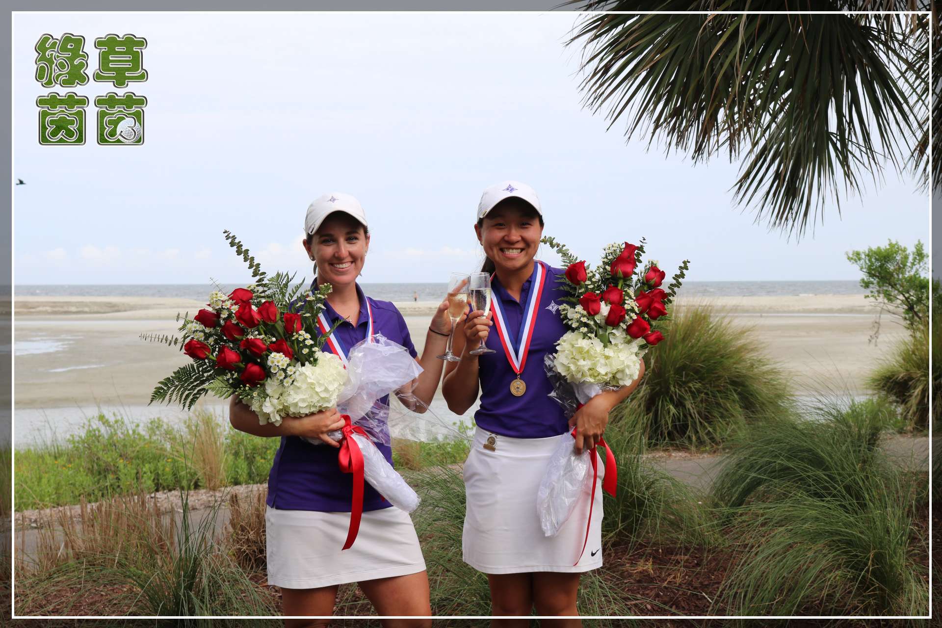 小女和泰勒夺得美国女子高尔夫业余四球锦标赛冠军