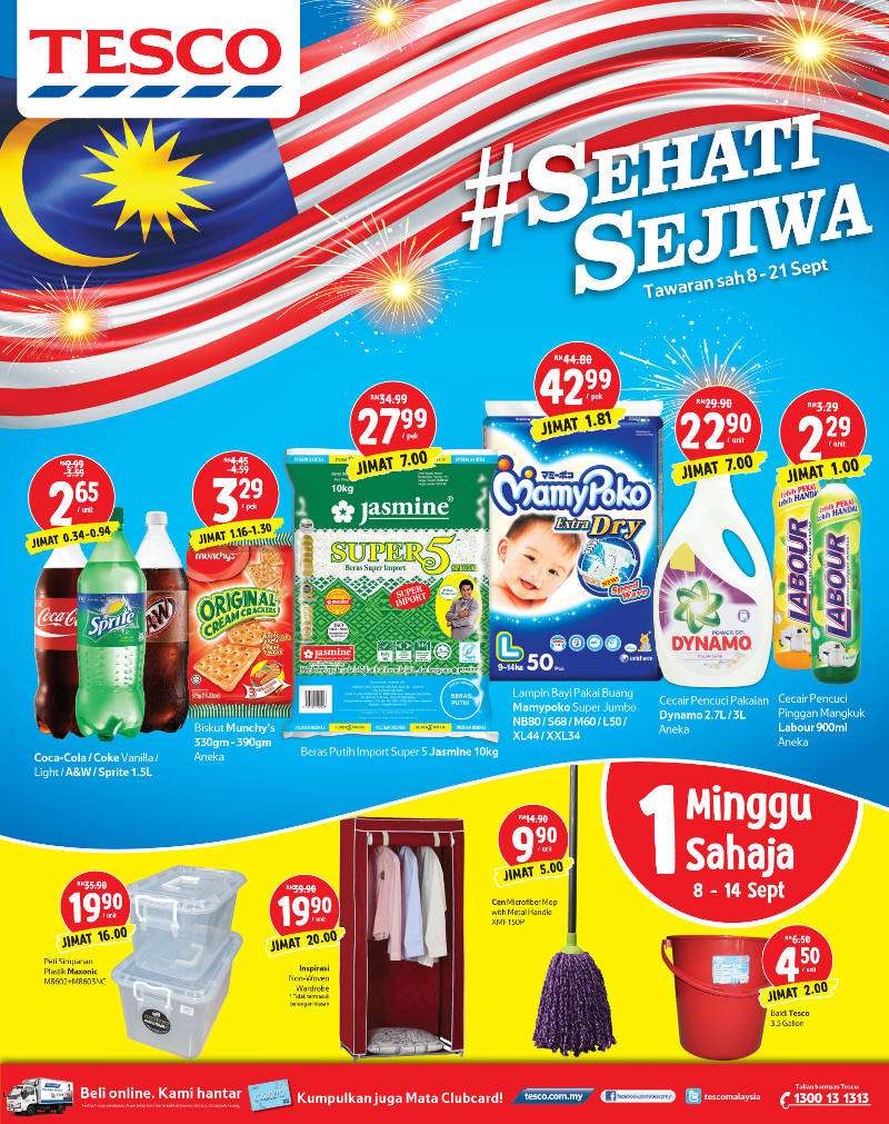 Tesco Malaysia Weekly Catalogue (8 September - 14 September 2016)