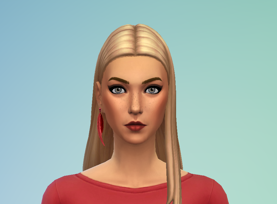 Blonde Hair Customizations for Sims 4 - wide 3