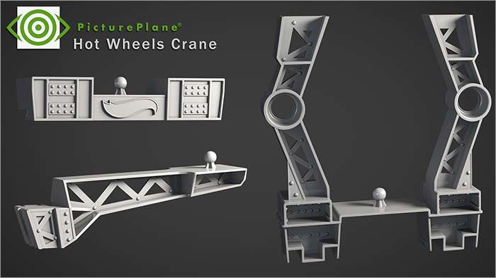 Hot Wheels Crane Set Apart