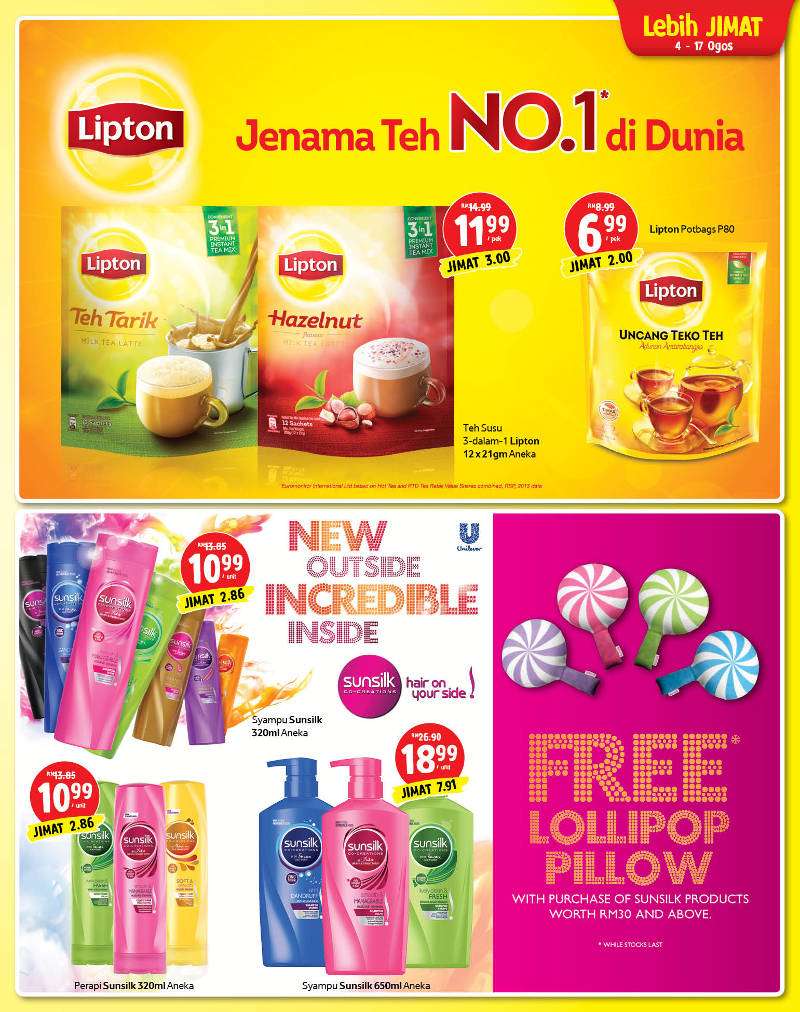 Tesco Malaysia Weekly Catalogue (4 August - 10 August 2016)