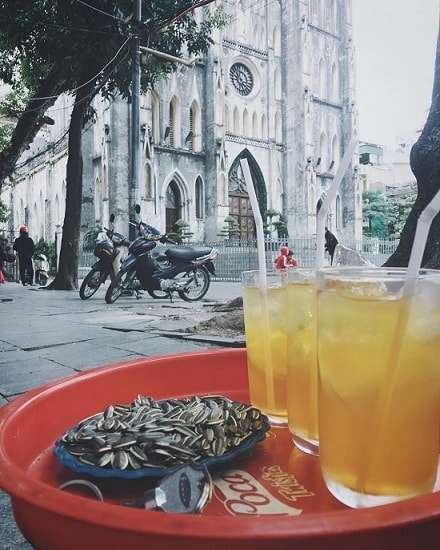 lemon-tea-hanoi-cathedral