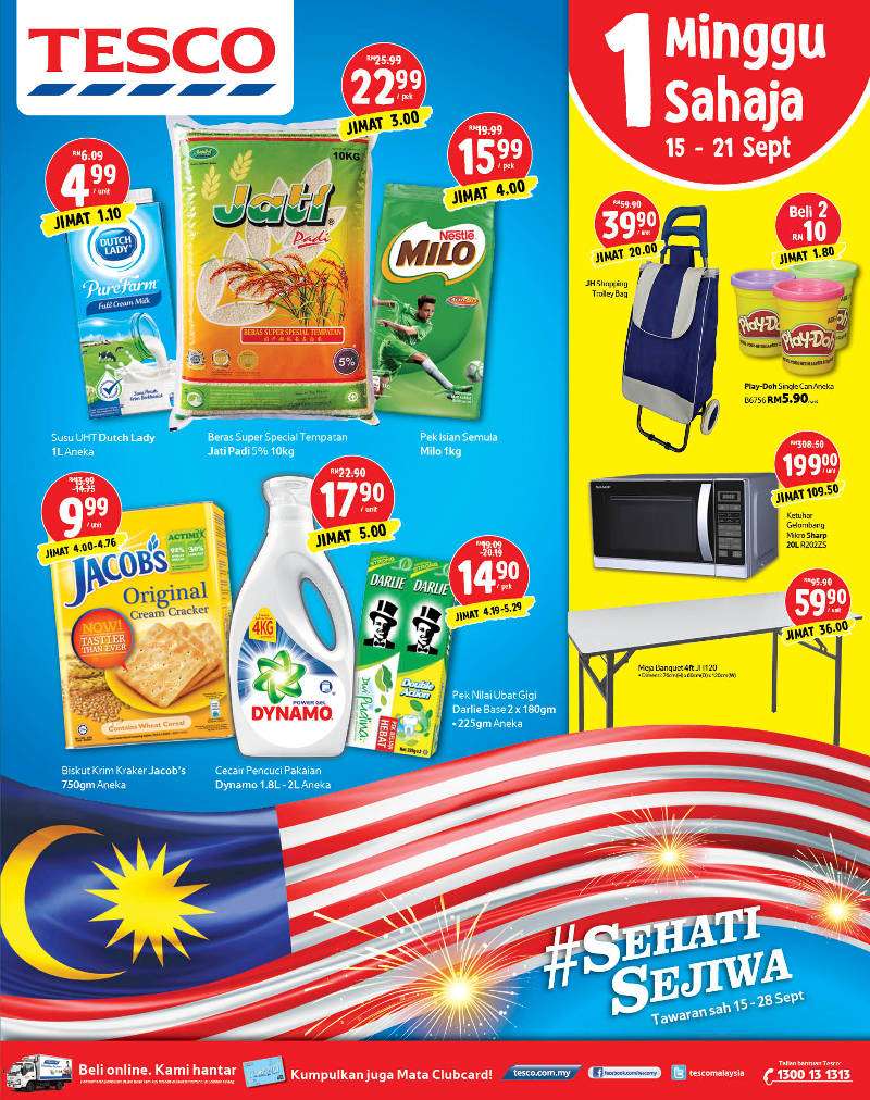 Tesco Malaysia Weekly Catalogue (15 September - 21 September 2016)