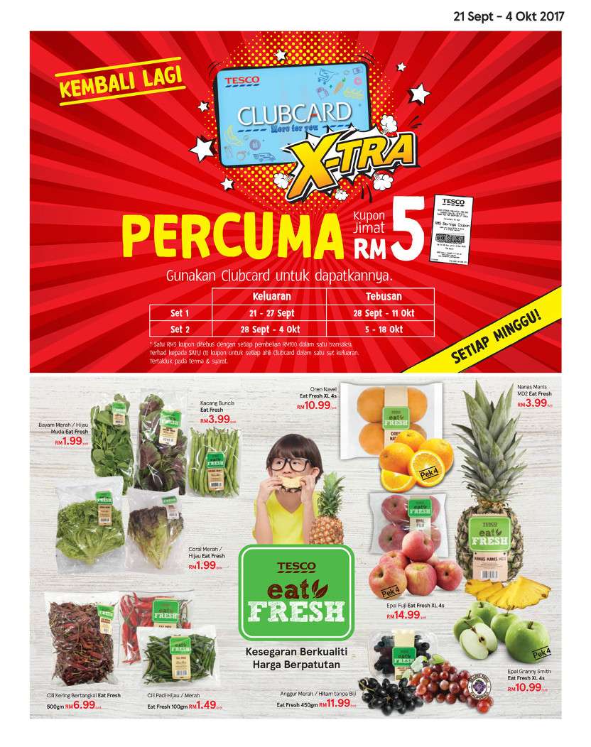 Tesco Malaysia Weekly Catalogue (21 Sep 2017 - 27 Sep 2017)