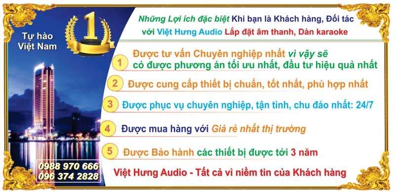 Lợi ích khi mua loa hội trường tại Việt Hưng Audio
