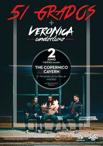 51 Grados - Veronica Underluxe cartel