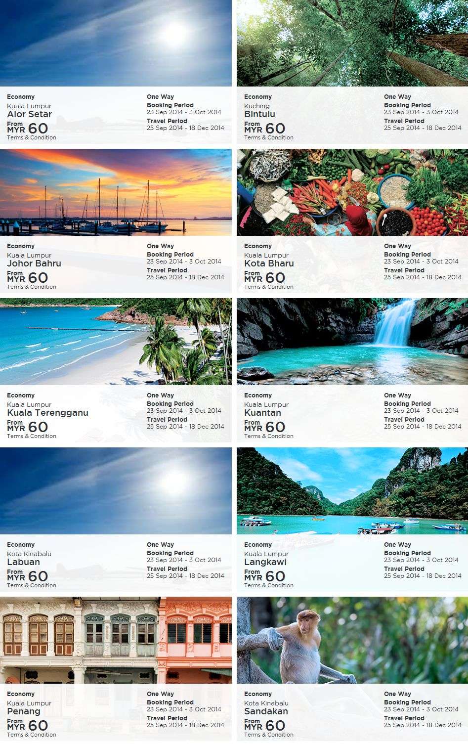 Mas Airlines Deals Of The Day Fares Details