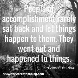 People Happen To Things Quote Image