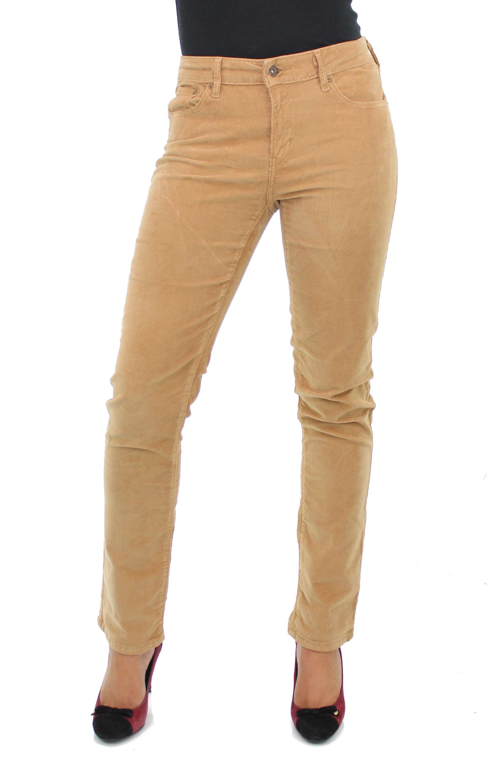 Levi's Women's Demi Curve ID Slim Leg Corduroy Jeans | eBay