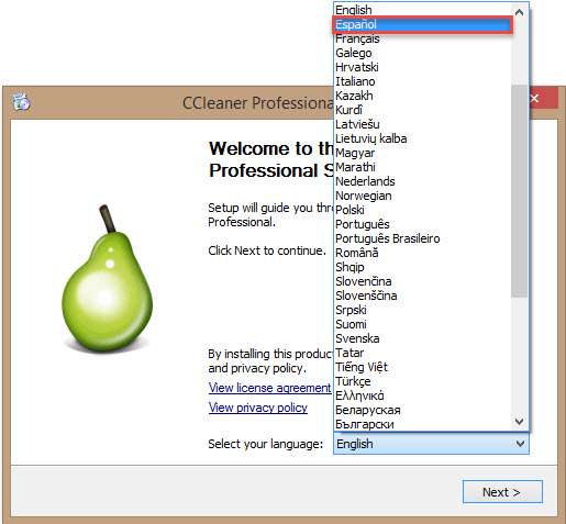 descargar ccleaner professional full para windows 10