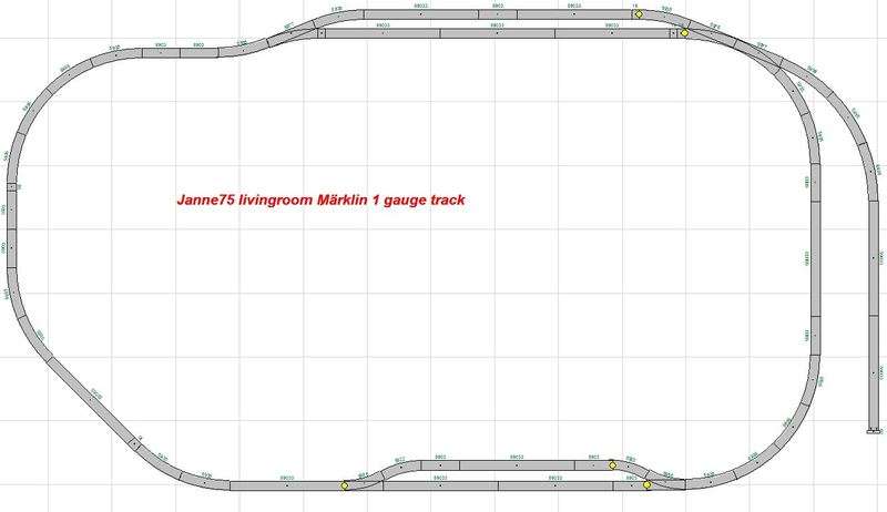 Curved Track 1715mm Radius 22.5 Degree H1077 Marklin 59077 G1 
