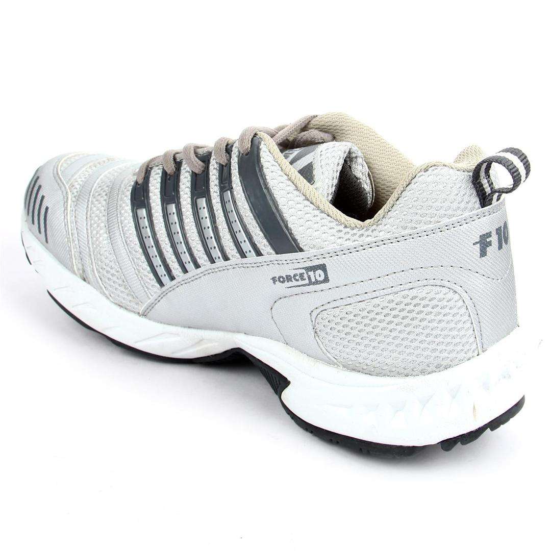 Liberty Force 10 Mens Silver Sports Shoes (Striker-Silver) | eBay