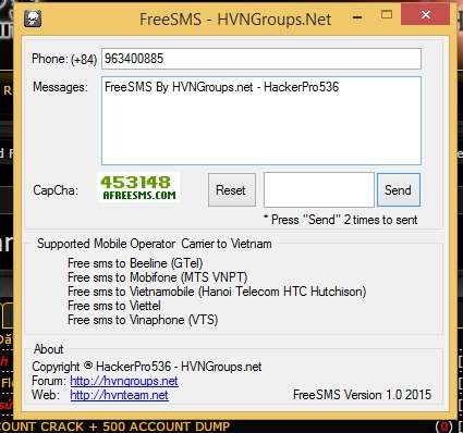 Free SMS sending software 2