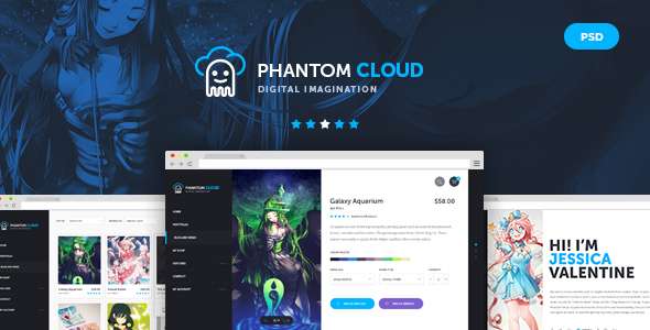 The Bebop Anime and Comic HTML Convention Template - 12