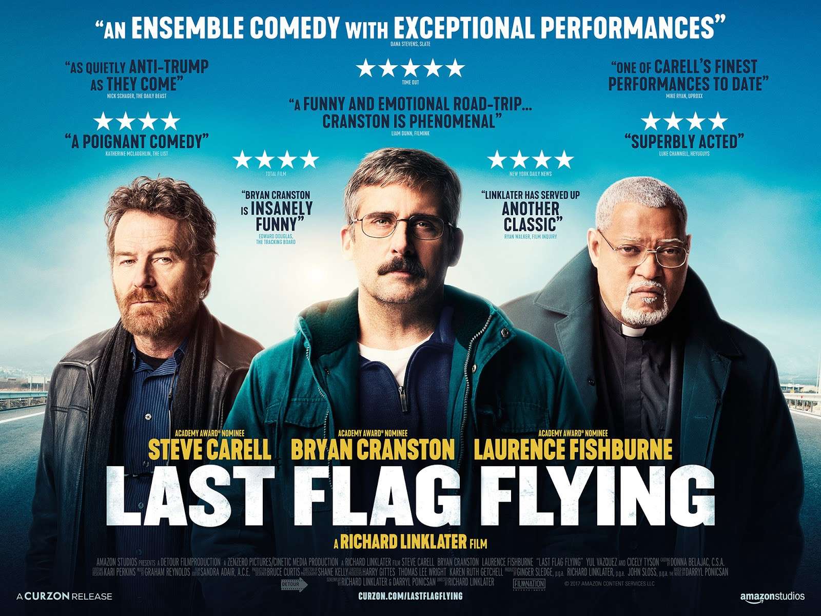 Η Τελευταία Σημαία (Last Flag Flying) Quad Poster Πόστερ
