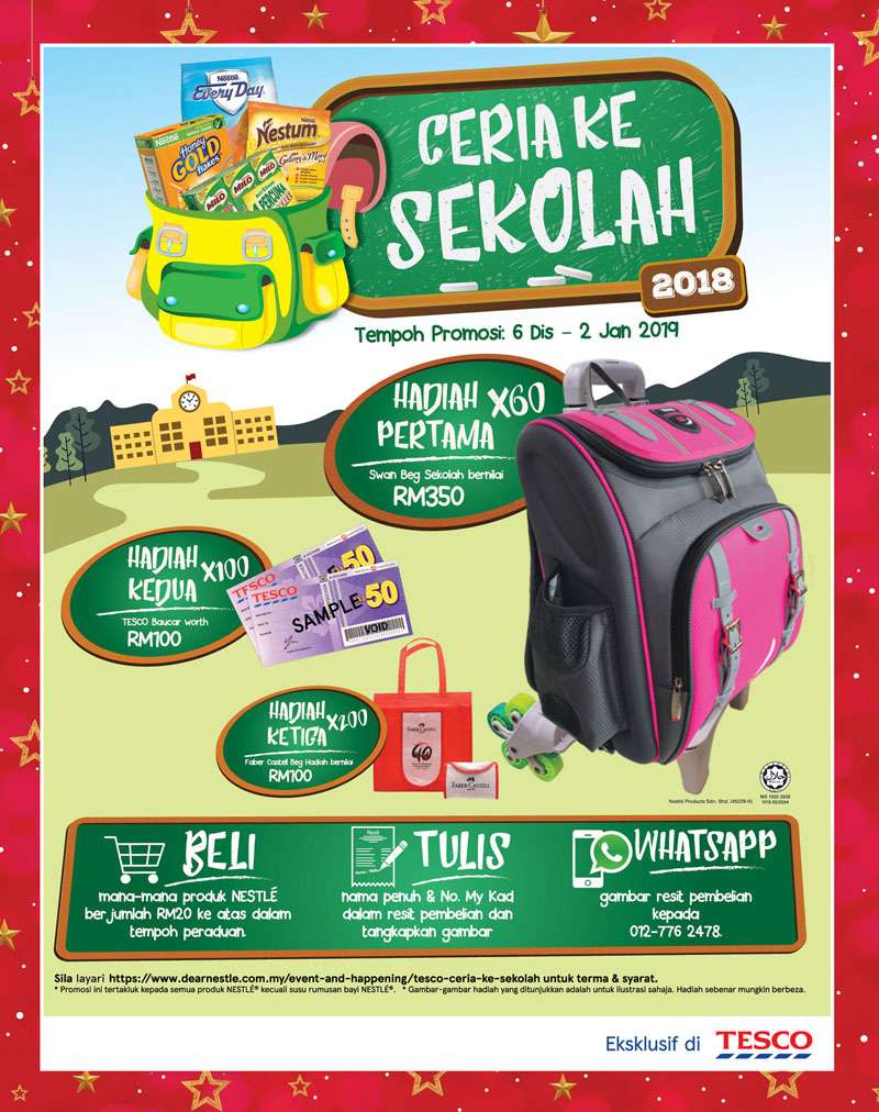 Tesco Malaysia Weekly Catalogue (6 December - 12 December 2018)