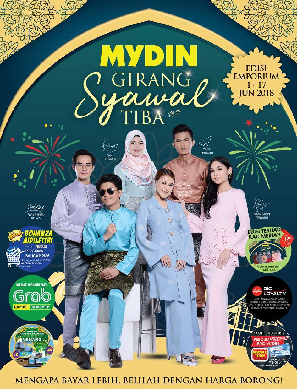 Mydin Catalogue(1 June 2018 - 17 June 2018)