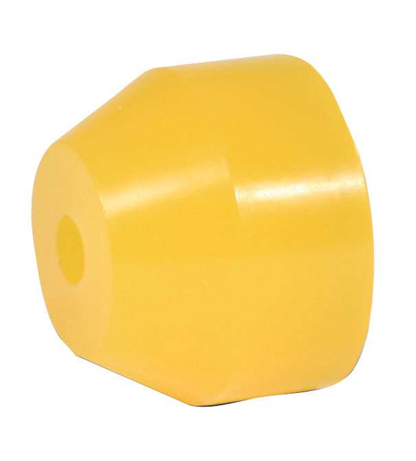 3-3/8" O/D. Yellow 75 Durometer Bushing Two Stage Torque Link 