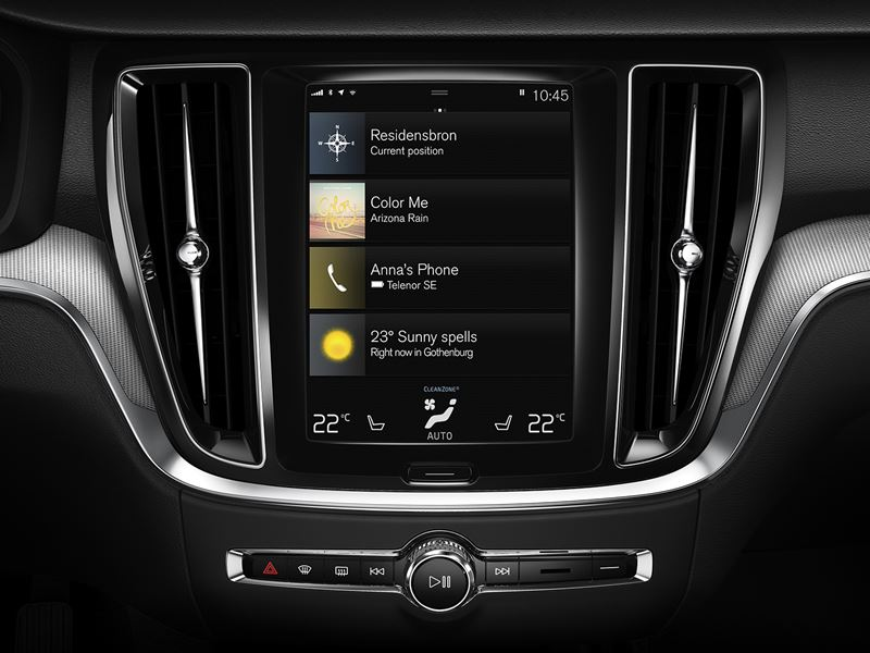 Volvo S60 Sensus Touchscreen Display