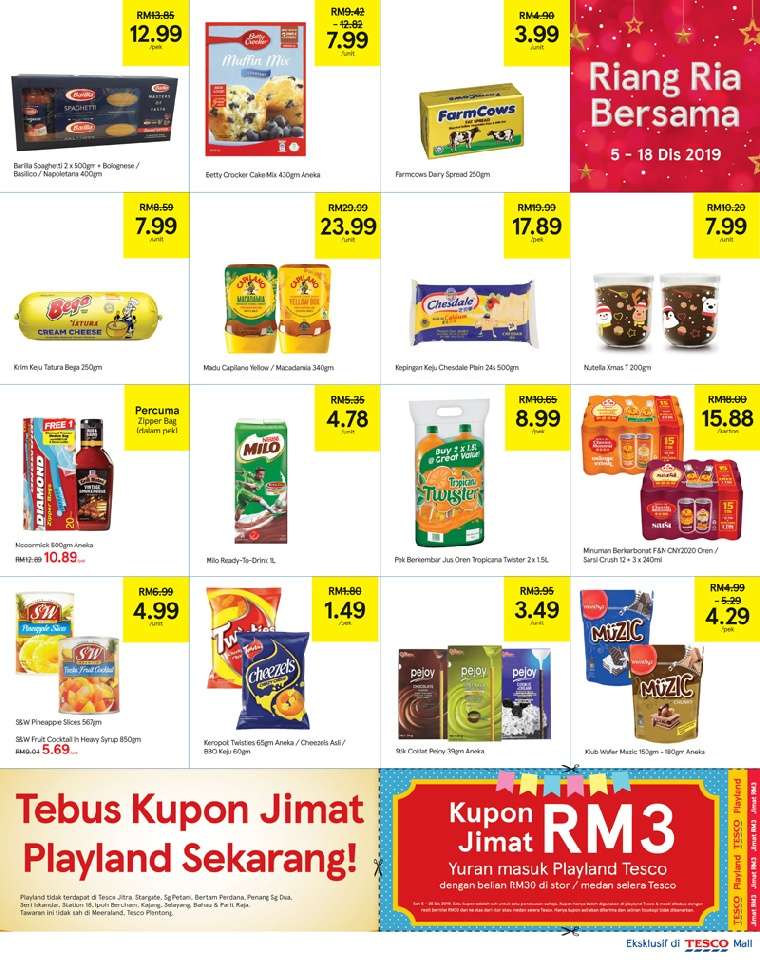 Tesco Malaysia Weekly Catalogue (5 December 2019 - 11 December 2019)
