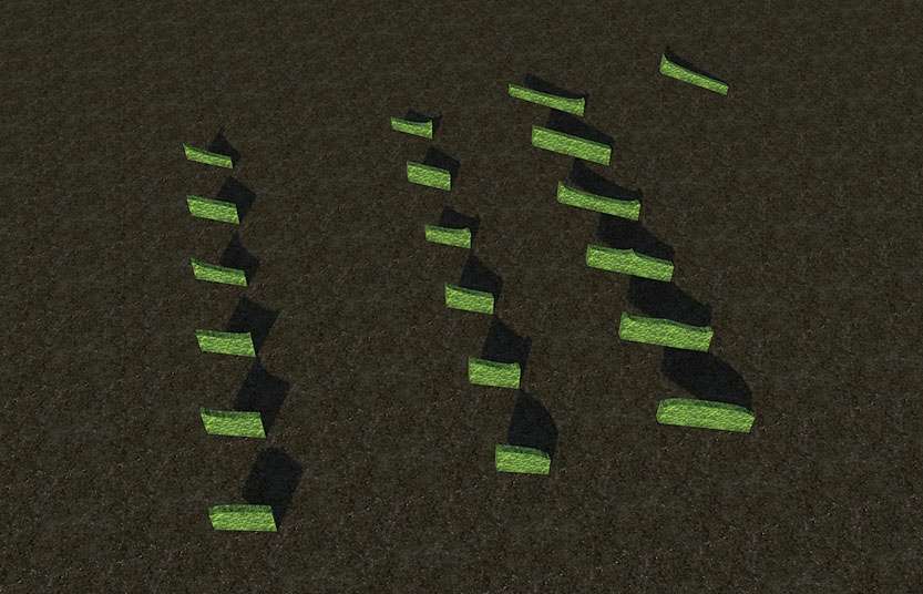 My Projects - CSO's I Have Imported, Garden Hedges - Screenshot Displaying Hedge Pieces For 2h Stairs, Image 04